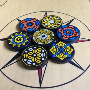 Black Pearl Carrom Striker